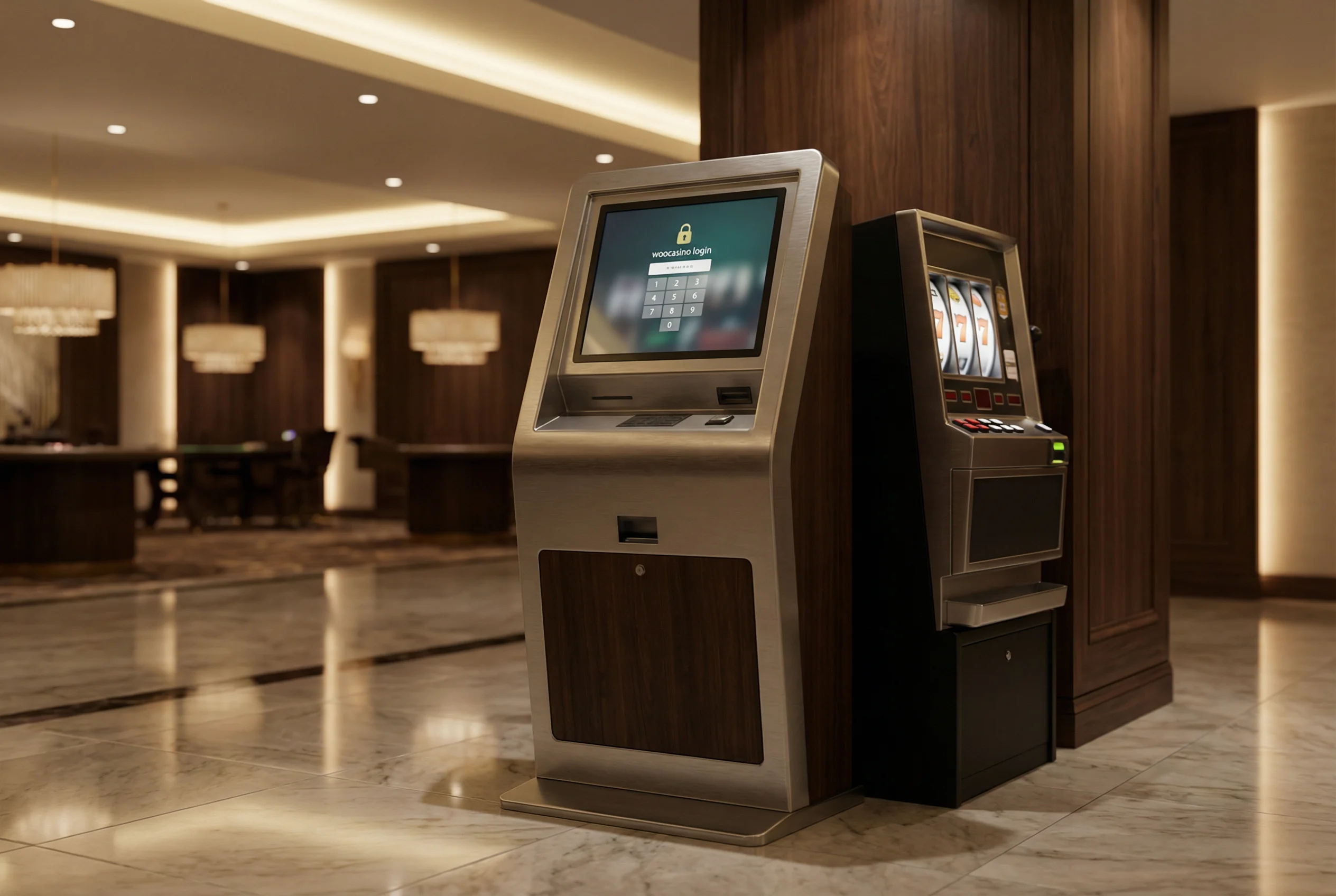 Player enjoying Woo Casino on mobile